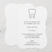 Symbolische tand kaart (Voorkant / Achterkant)