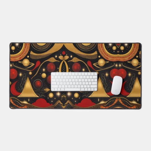 Symbolisme: Azteekse kunst Bureaumat (Keyboard & Muis)