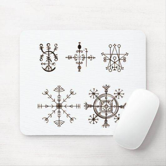 SYMBOLISME NORDIC RUNES MUISMAT (Met muis)