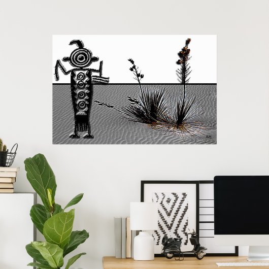 Symbolismen, poster JLH (Thuiskantoor)