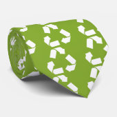 SYMBOLPATTERN recyclen Stropdas (Opgerold)