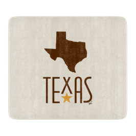 Symbols of Texas, State of Texas, brown Snijplank