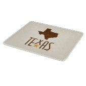 Symbols of Texas, State of Texas, brown Snijplank (Hoek)