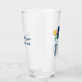 Symbols of Texas, Texas Flag and Yellow Rose Glas (Rechts)