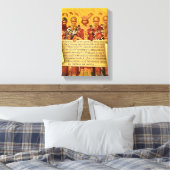 Symbolum nicaenum graecum canvas afdruk (Insitu (Slaapkamer))