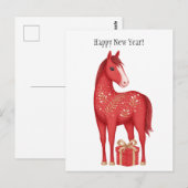 symbool 2026 nieuwjaar briefkaart (Voorkant / Achterkant)
