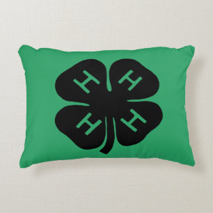 Symbool: 4-H Club Accent Kussen