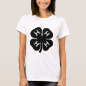Symbool: 4-H Club T-shirt (Voorkant)