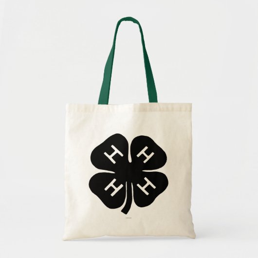 Symbool: 4-H Club Tote Bag (Voorkant)