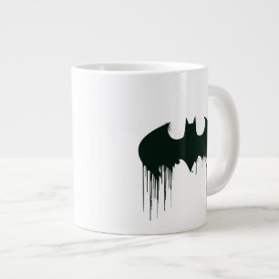 Symbool Batman  Spuitverf-Logo Grote Koffiekop