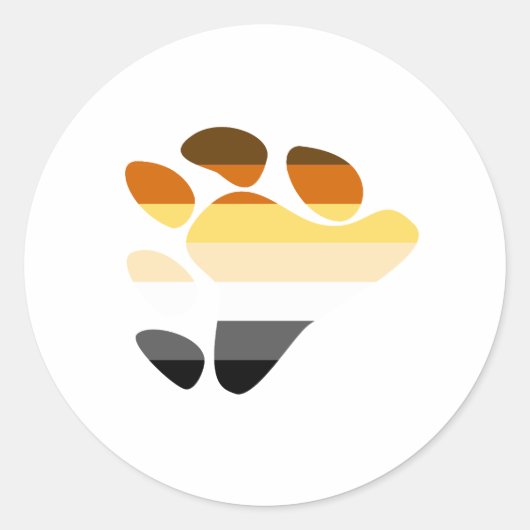 Symbool beer ronde sticker (Voorkant)