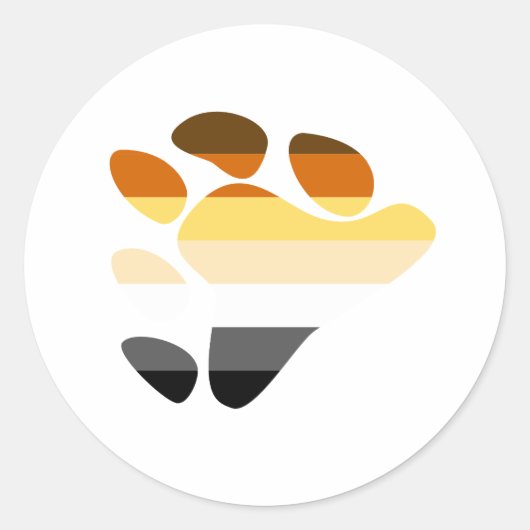 Symbool beer ronde sticker (Voorkant)