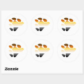 Symbool beer ronde sticker (Vel)