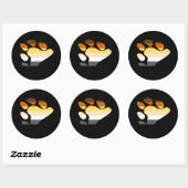 Symbool beer ronde sticker (Vel)