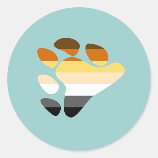 Symbool beer ronde sticker (Voorkant)