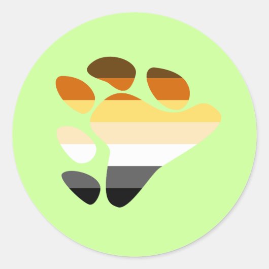 Symbool beer ronde sticker (Voorkant)