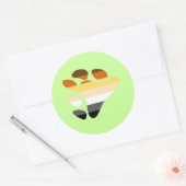 Symbool beer ronde sticker (Envelop)