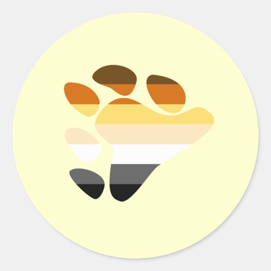 Symbool beer ronde sticker (Voorkant)