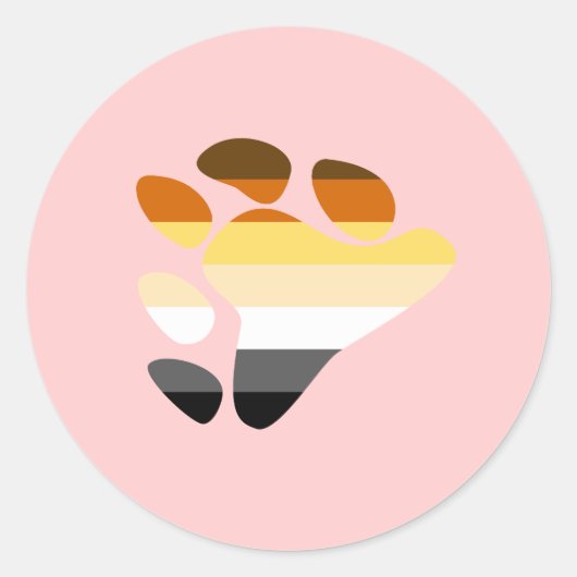 Symbool beer ronde sticker (Voorkant)