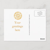 symbool boeddhisme briefkaart (Achterkant)