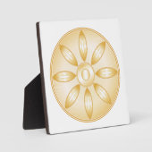 symbool boeddhisme fotoplaat (Voorkant)