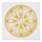 symbool boeddhisme poster (Voorkant)