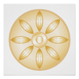 symbool boeddhisme poster