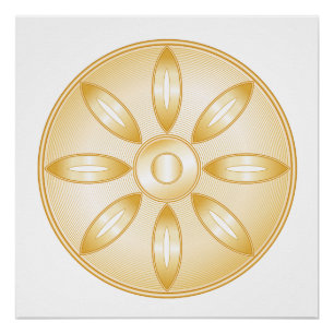 symbool boeddhisme poster