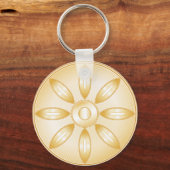 symbool boeddhisme sleutelhanger (Voorkant)