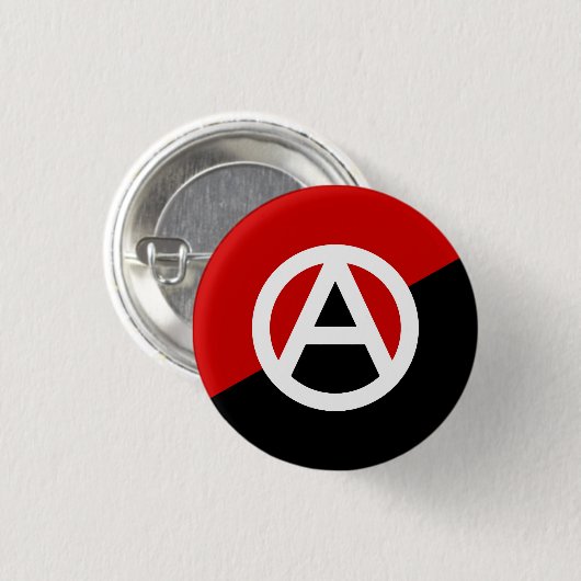 Symbool Button anarcho-syndicalisme, vlagontwerp s (Voorkant /achterkant)