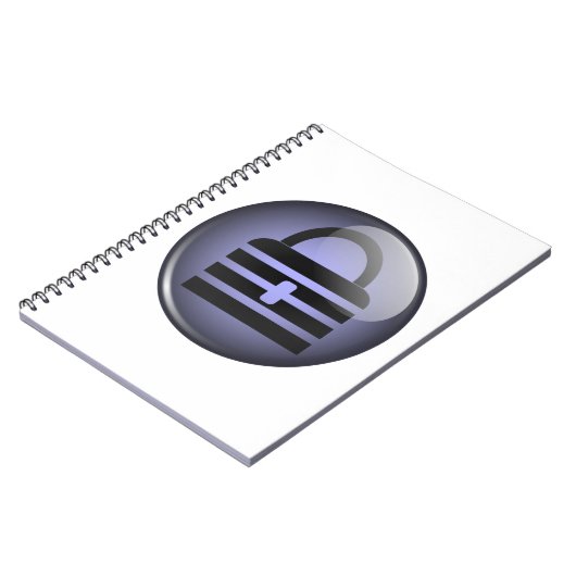 Symbool Button Keypass Notitieboek (Linkerzijde)