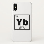 Symbool chemisch element Ytterbium Case-Mate iPhone Case (Achterkant)