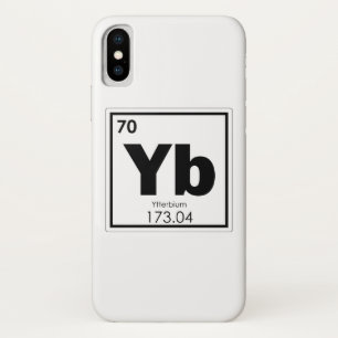 Symbool chemisch element Ytterbium Case-Mate iPhone Case