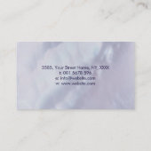 Symbool Choku Rei in Paarse Lotus Visitekaartje (Achterkant)