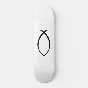 Symbool Christelijke vis (Ichthys) Persoonlijk Skateboard