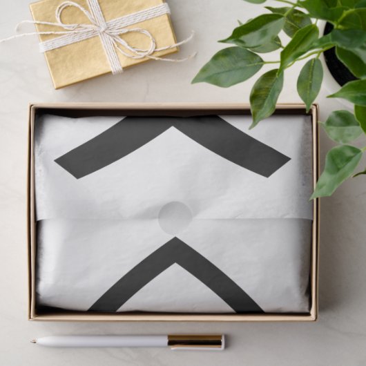 Symbool Christelijke vis (Ichthys) Tissuepapier (Geschenk)