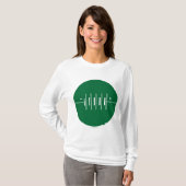 Symbool Circled Batterijen T-shirt (Voorkant volledig)