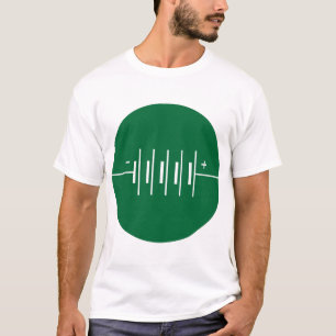 Symbool Circled Batterijen T-shirt