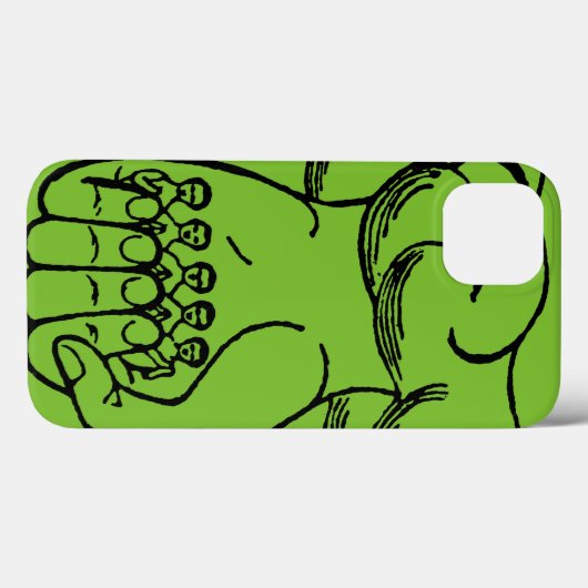 Symbool: Divine Hand Case-Mate iPhone Case (Achterkant (horizontaal))