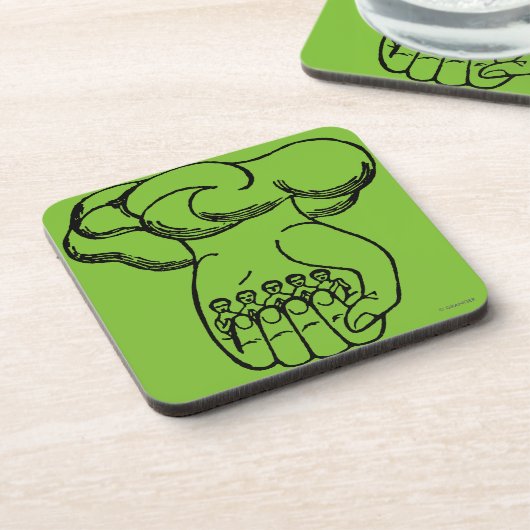 Symbool: Divine Hand Drankjes Onderzetter (Linkerzijde)