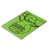 Symbool: Divine Hand Notitieboek (Linkerzijde)