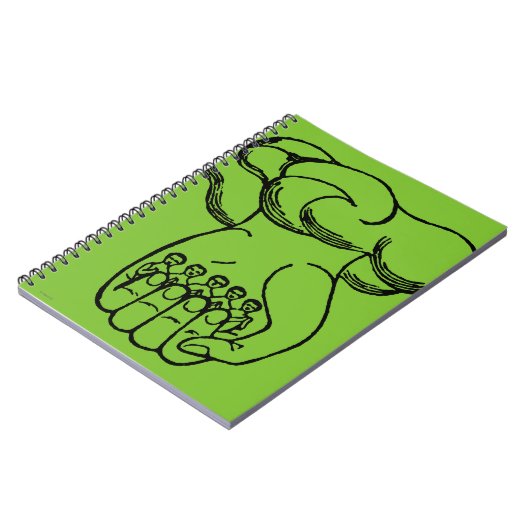 Symbool: Divine Hand Notitieboek (Linkerzijde)