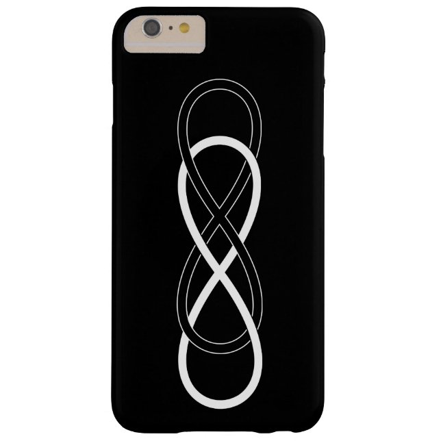 Symbool dubbele infiniteit - zwart en wit Case-Mate iPhone case (Achterkant)