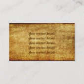 Symbool dubbele infinity hartje BiColor Visitekaartje (Achterkant)