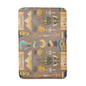 Symbool Egyptisch ouderlijk rechthoekig patroonsym Badmat (Voorkant Verticaal)