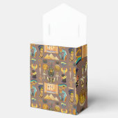Symbool Egyptisch ouderlijk rechthoekig patroonsym Bedankdoosjes (Geopend)
