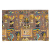 Symbool Egyptisch ouderlijk rechthoekig patroonsym Kussensloop (Voorkant-Rechts)