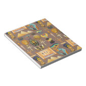 Symbool Egyptisch ouderlijk rechthoekig patroonsym Notitieblok (Schuin)