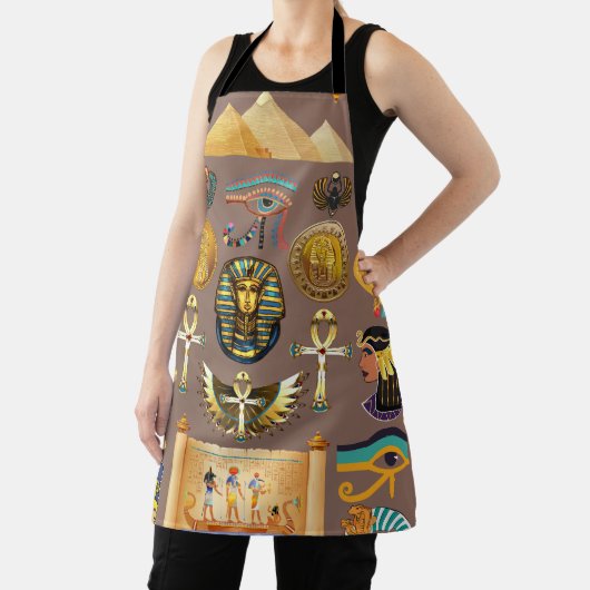 Symbool Egyptisch ouderlijk rechthoekig patroonsym Schort (Insitu)