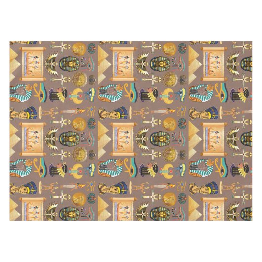 Symbool Egyptisch ouderlijk rechthoekig patroonsym Tafelkleed (Voorkant (Horizontaal))